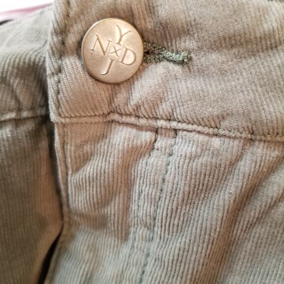 NYDJ LIFT TUCK Alina Lift & Tuck Tech Ankle Skinny Pants Olive Green Jeans Sz 10 - Picture 5 of 16